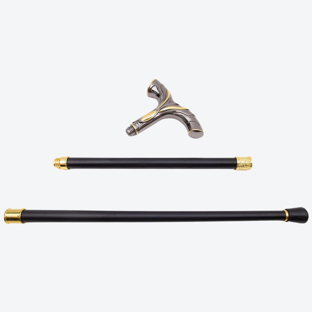 Bâton de marche élégant acier allié détachable – Image 7