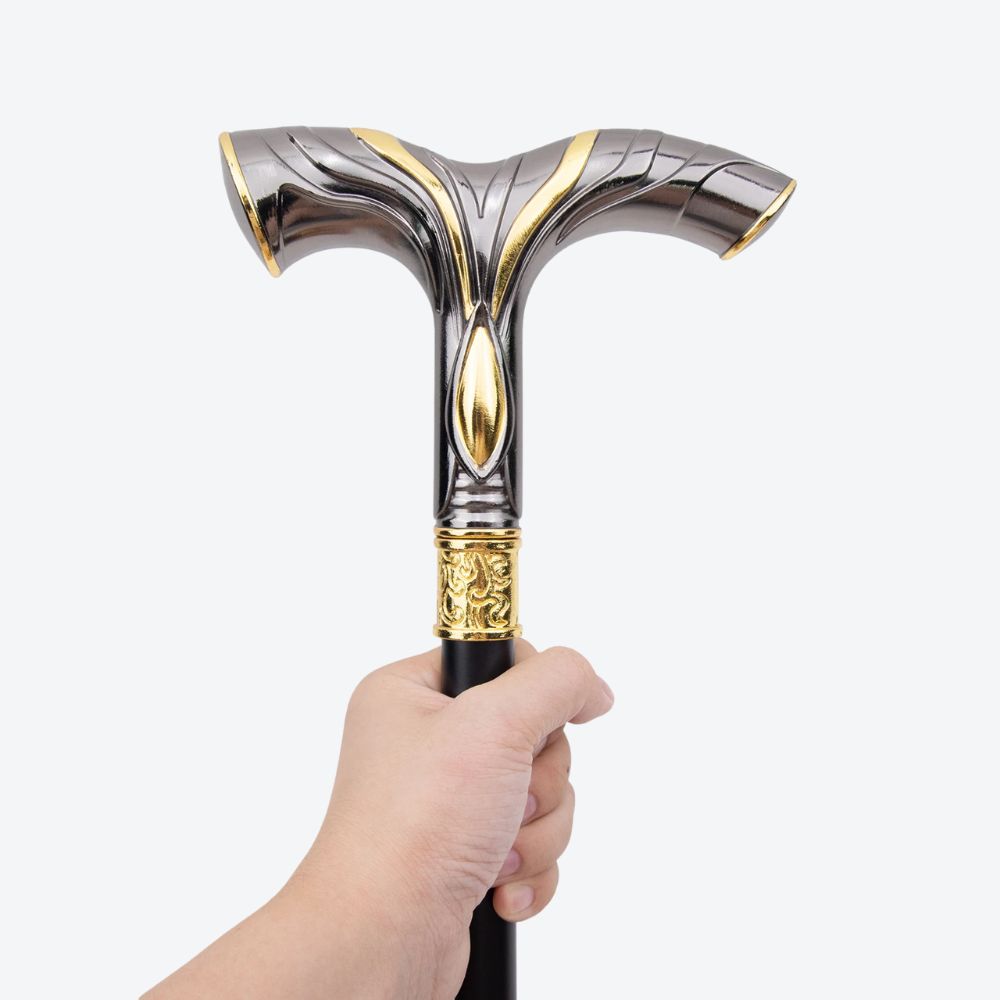 Bâton de marche élégant acier allié détachable – Image 9