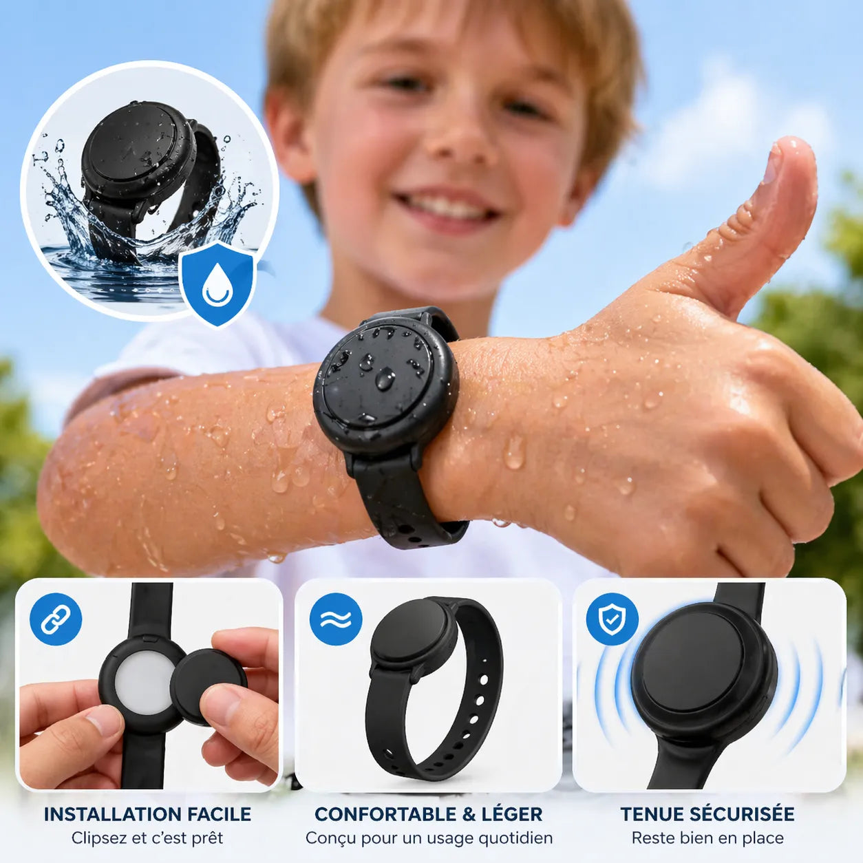 Traceur GPS enfant étanche IP68 Localiser iOS Android – Image 7