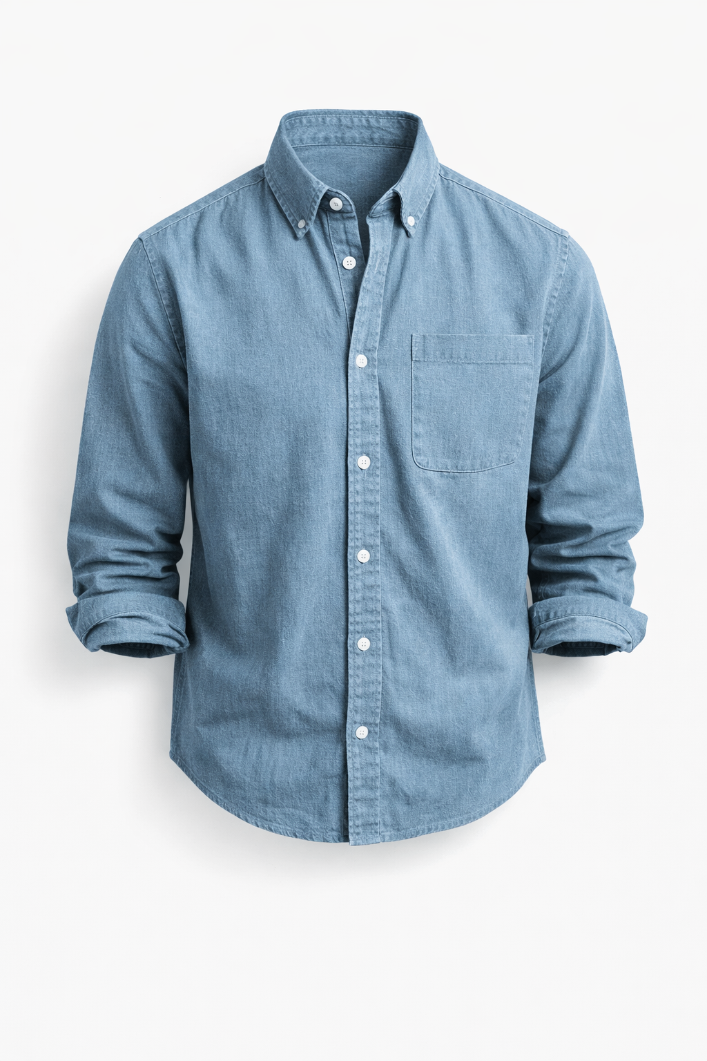 Chemise homme structurée col classique manches longues – Image 11