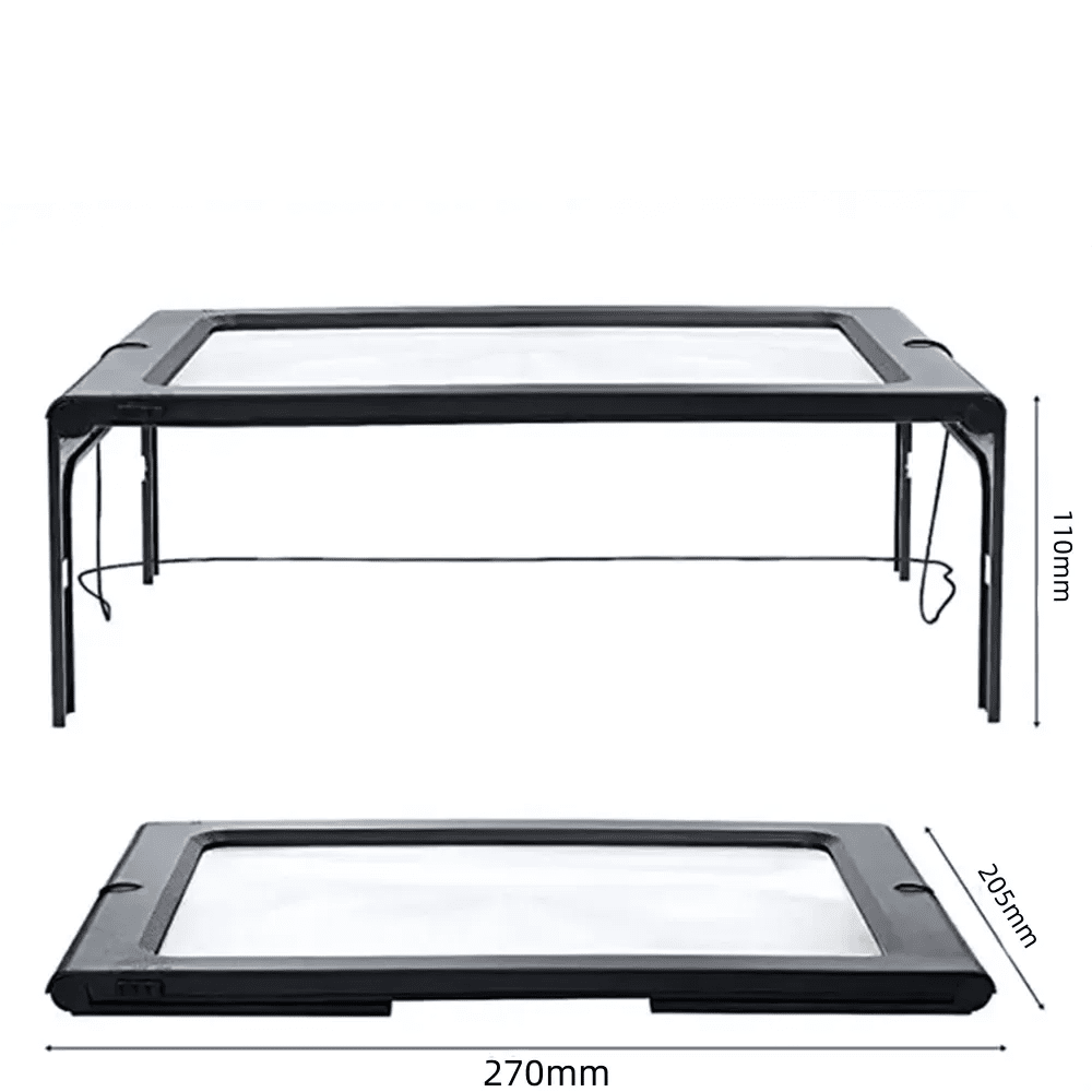 Loupe de lecture pliable pour seniors éclairage LED – Image 3