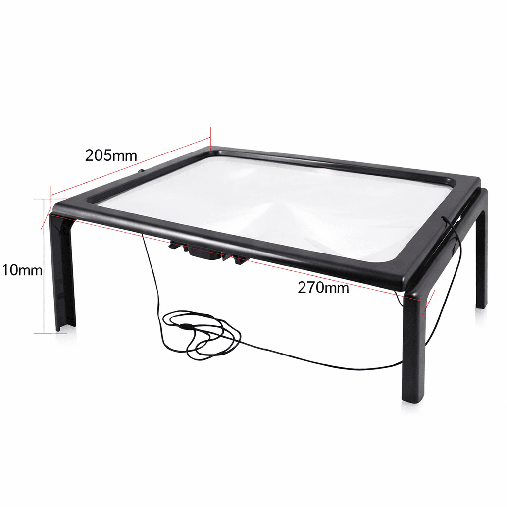 Loupe de lecture pliable pour seniors éclairage LED – Image 4