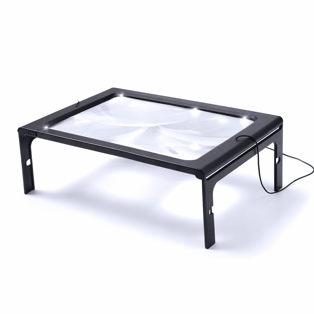 Loupe de lecture pliable pour seniors éclairage LED – Image 5