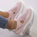 Baskets Femme Enfilage Facile Maille Respirante