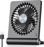 Ventilateur de bureau USB 30 dB 3 vitesses réglables