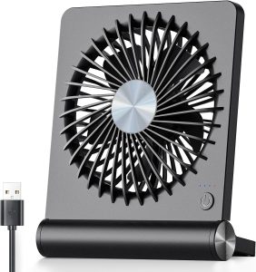 Ventilateur de bureau USB 30 dB 3 vitesses réglables