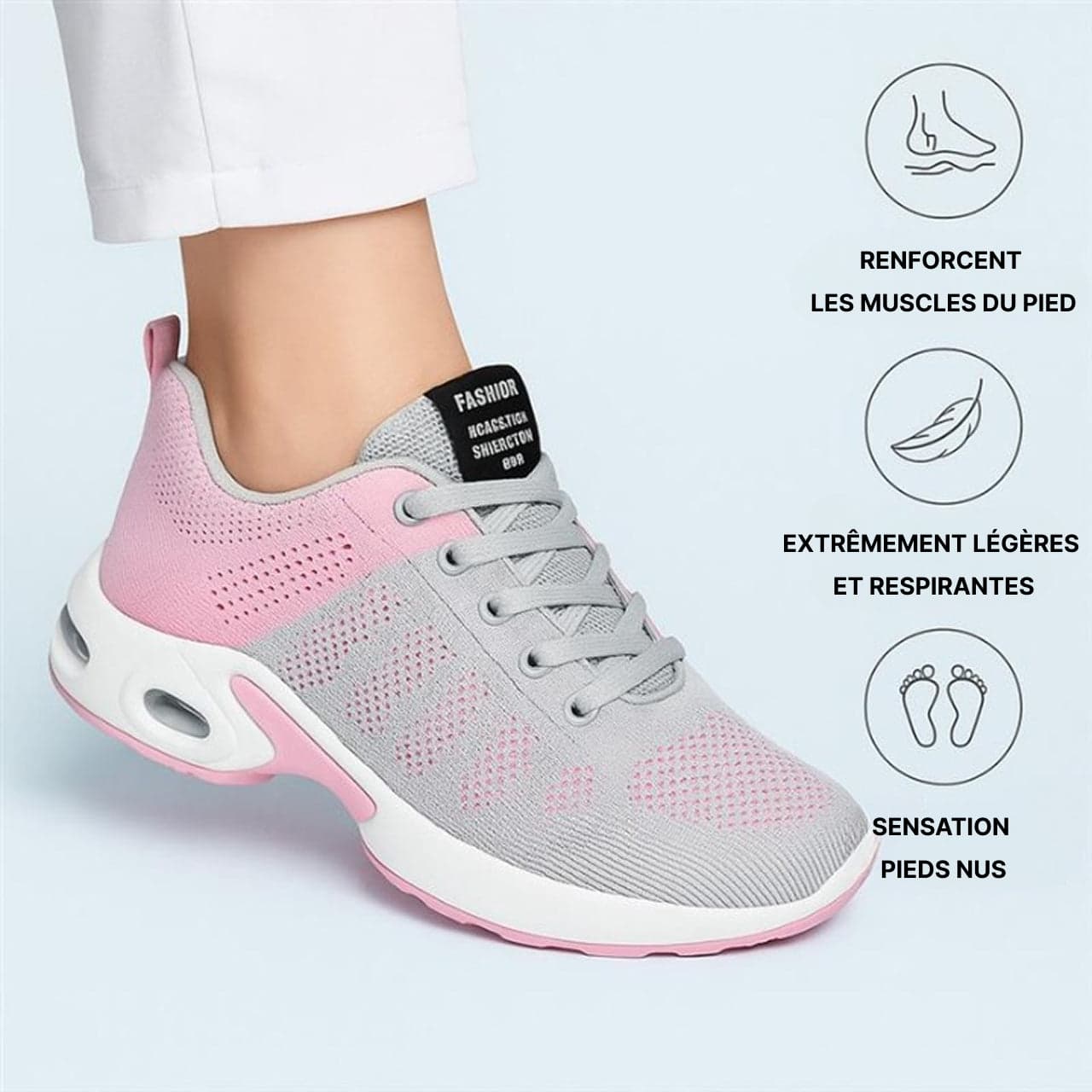 Chaussures infirmière ergonomiques antidérapantes respirantes – Image 10