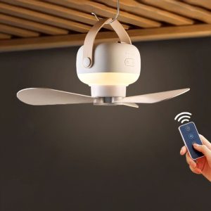 Ventilateur rechargeable 9h autonomie télécommande