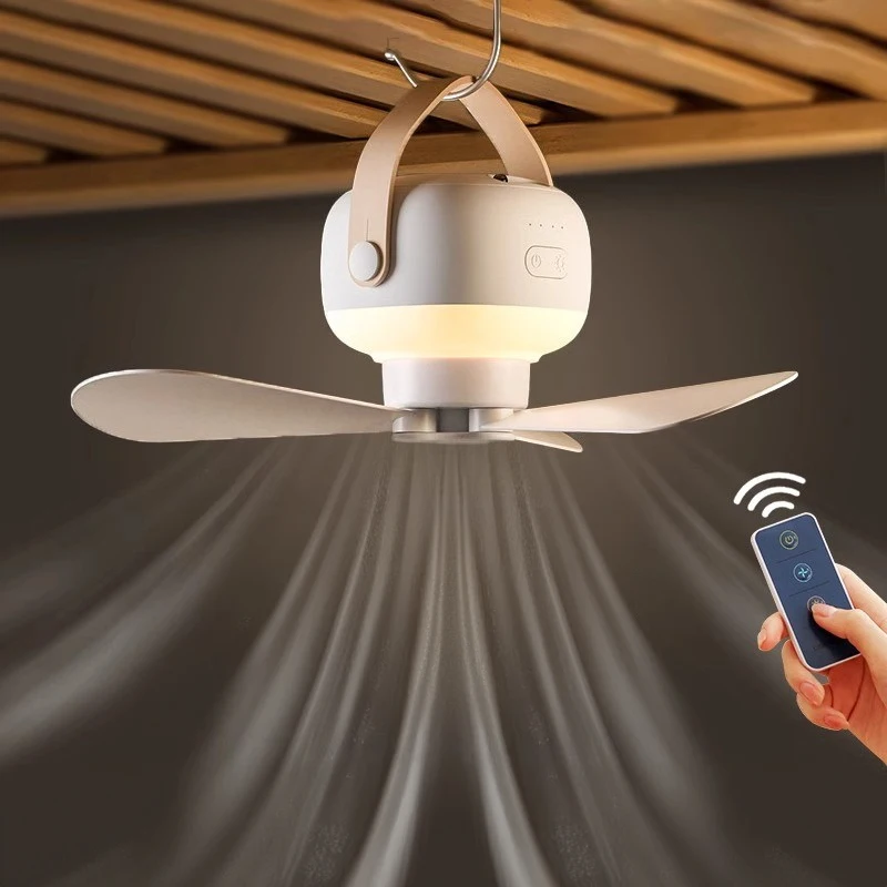 Ventilateur rechargeable 9h autonomie télécommande – Image 7