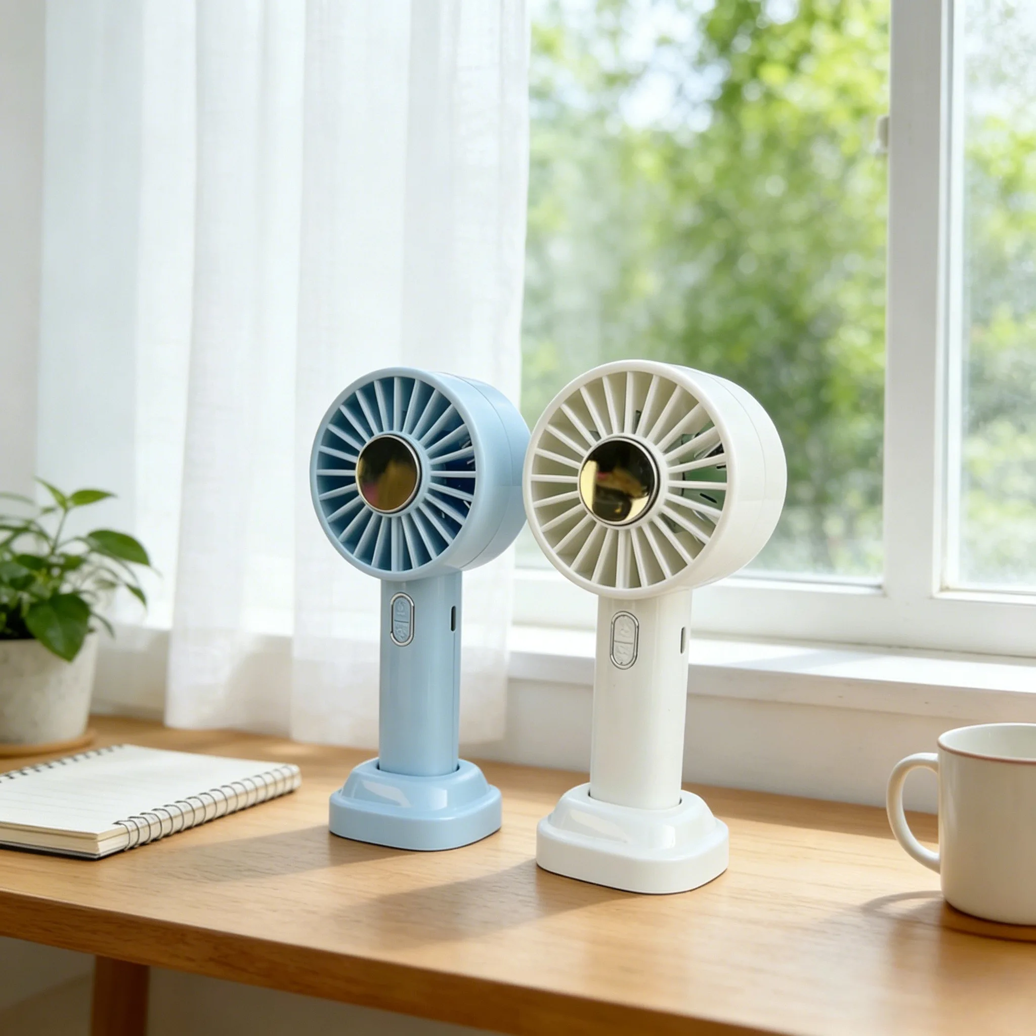 Mini ventilateur portable basse tension sur batterie – Image 2