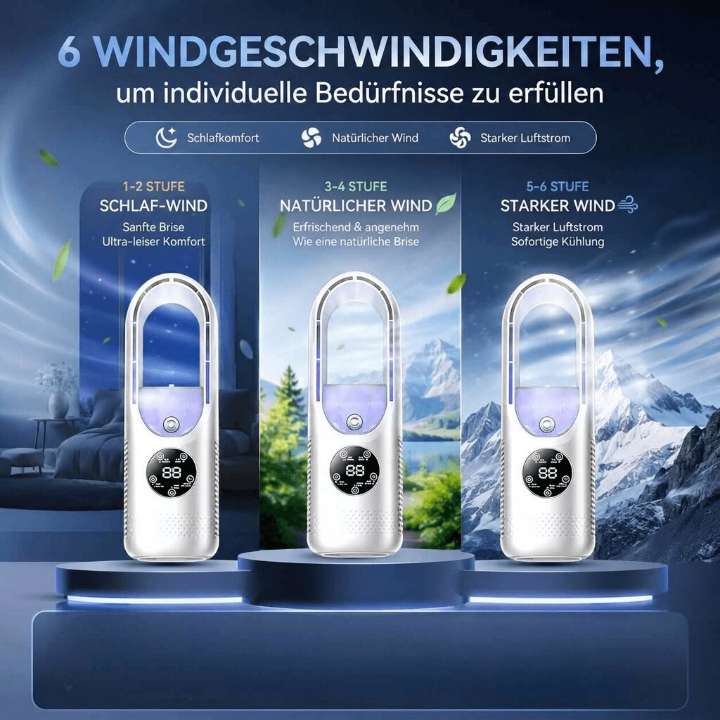 Ventilateur tour silencieux sans pales moderne – Image 4