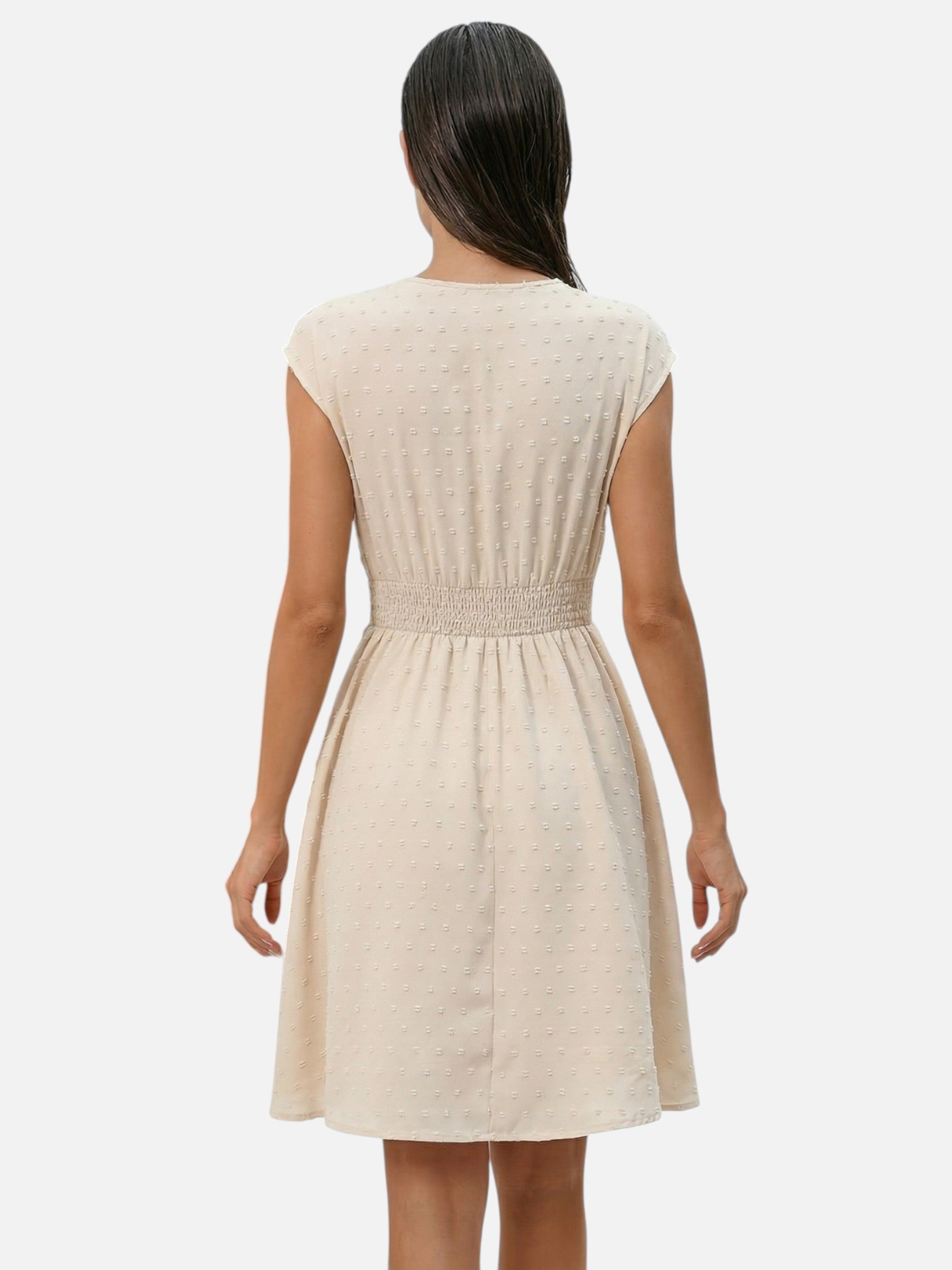 Robe femme intemporelle douce pour l'été – Image 3