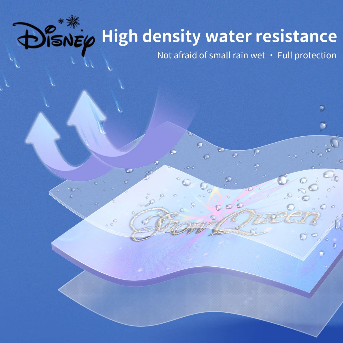 Sac à dos enfant Reine des Neiges léger polyester 8 litres – Image 4