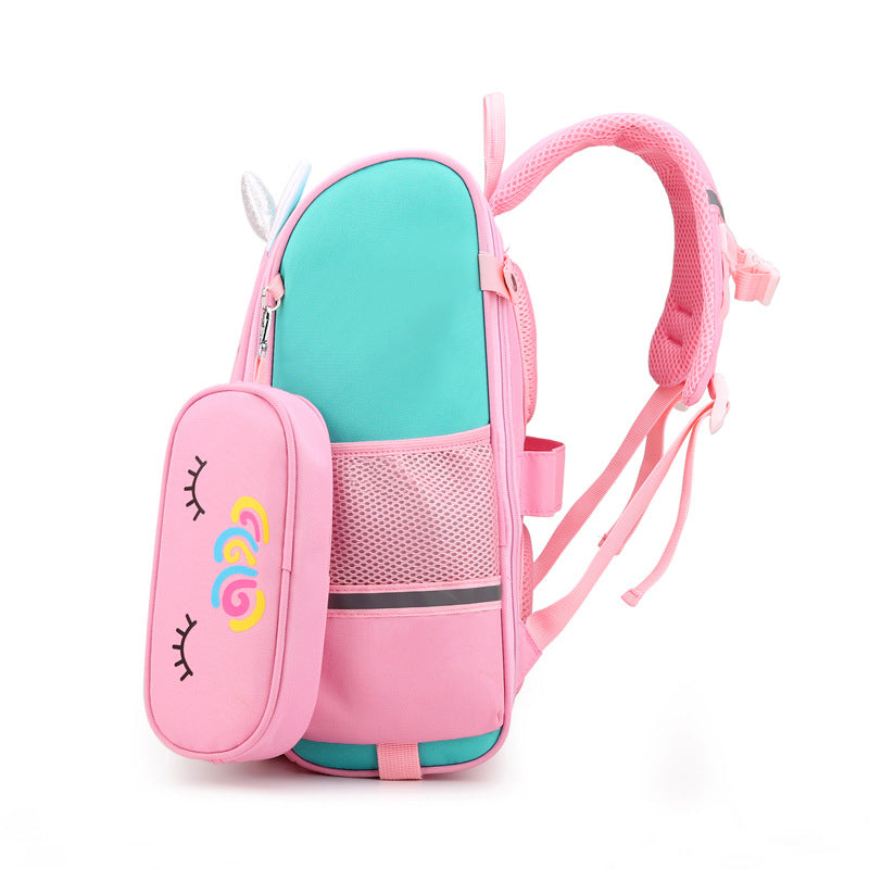 Cartable primaire licorne bretelles rembourrées – Image 4