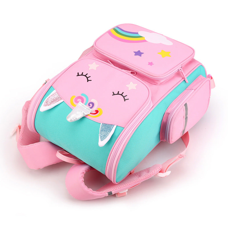 Cartable primaire licorne bretelles rembourrées – Image 6