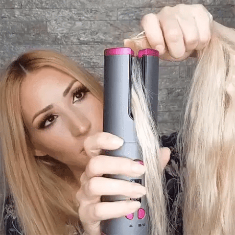 Fer à boucler sans fil rechargeable céramique rapide – Image 6