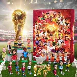 Calendrier de l'Avent football 2026 - 24 figurines
