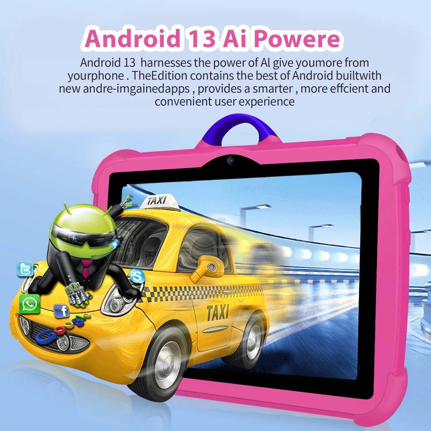 Tablette enfant 7 pouces Wi-Fi 5G double caméra – Image 6