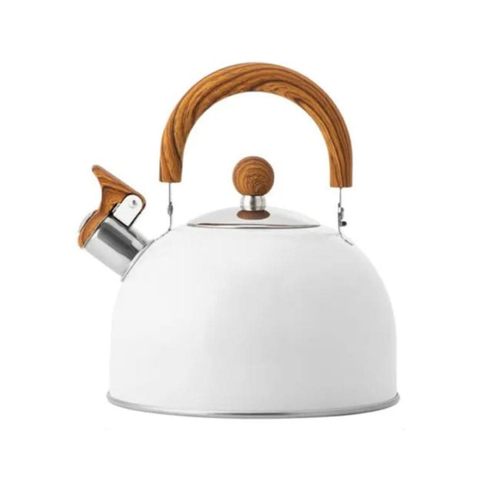 Bouilloire sifflante 2.5L acier inoxydable tous feux – Image 3