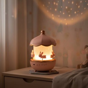 Projecteur de nuit enfant 12 thèmes musique intégrée
