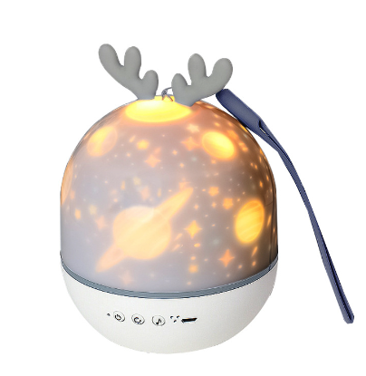 Veilleuse projecteur enfants rotation 360° films interchangeables – Image 6
