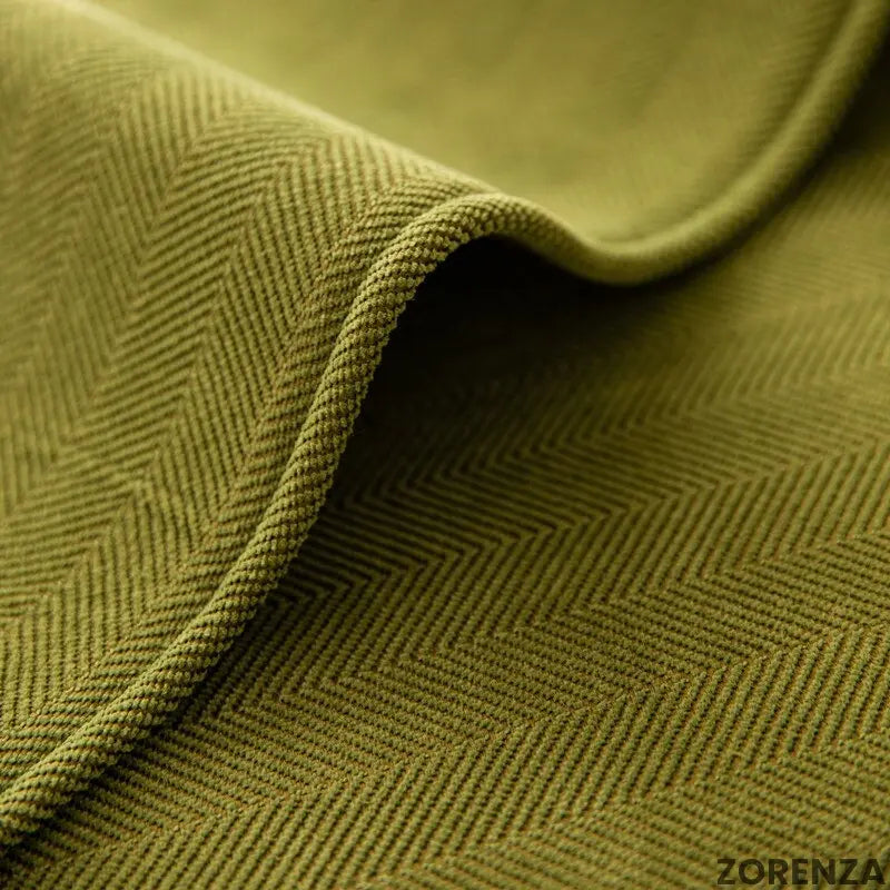 Housse de canapé chenille motif chevron lavable machine – Image 8
