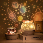 Veilleuse projecteur enfants rotation 360° films interchangeables