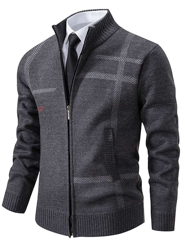Pull homme col camionneur maille douce discret