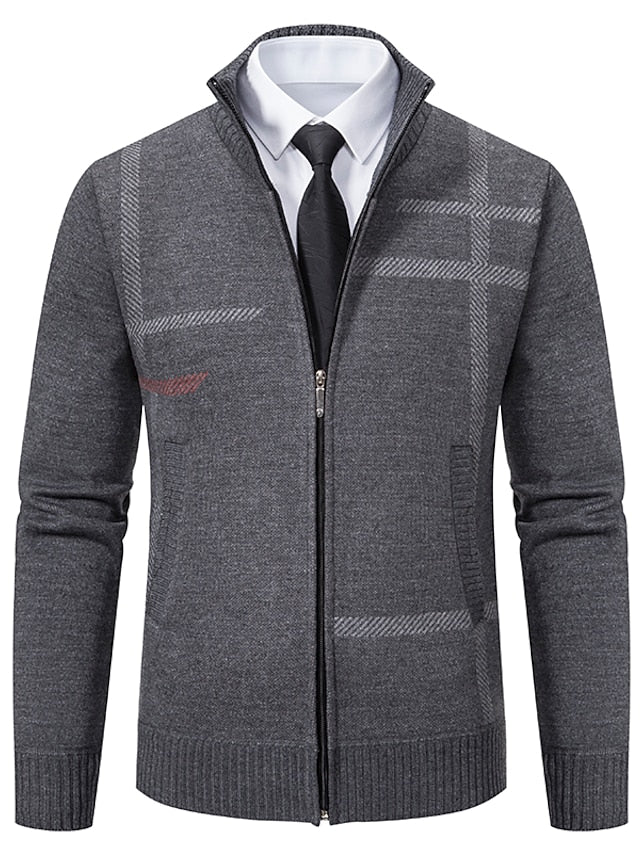 Pull homme col camionneur maille douce discret – Image 5