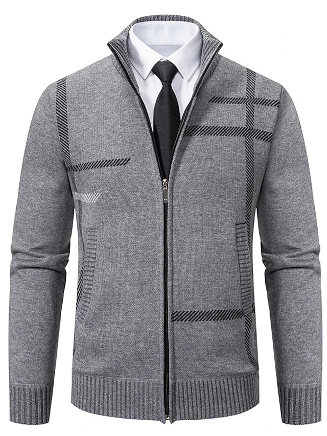 Pull homme col camionneur maille douce discret – Image 7