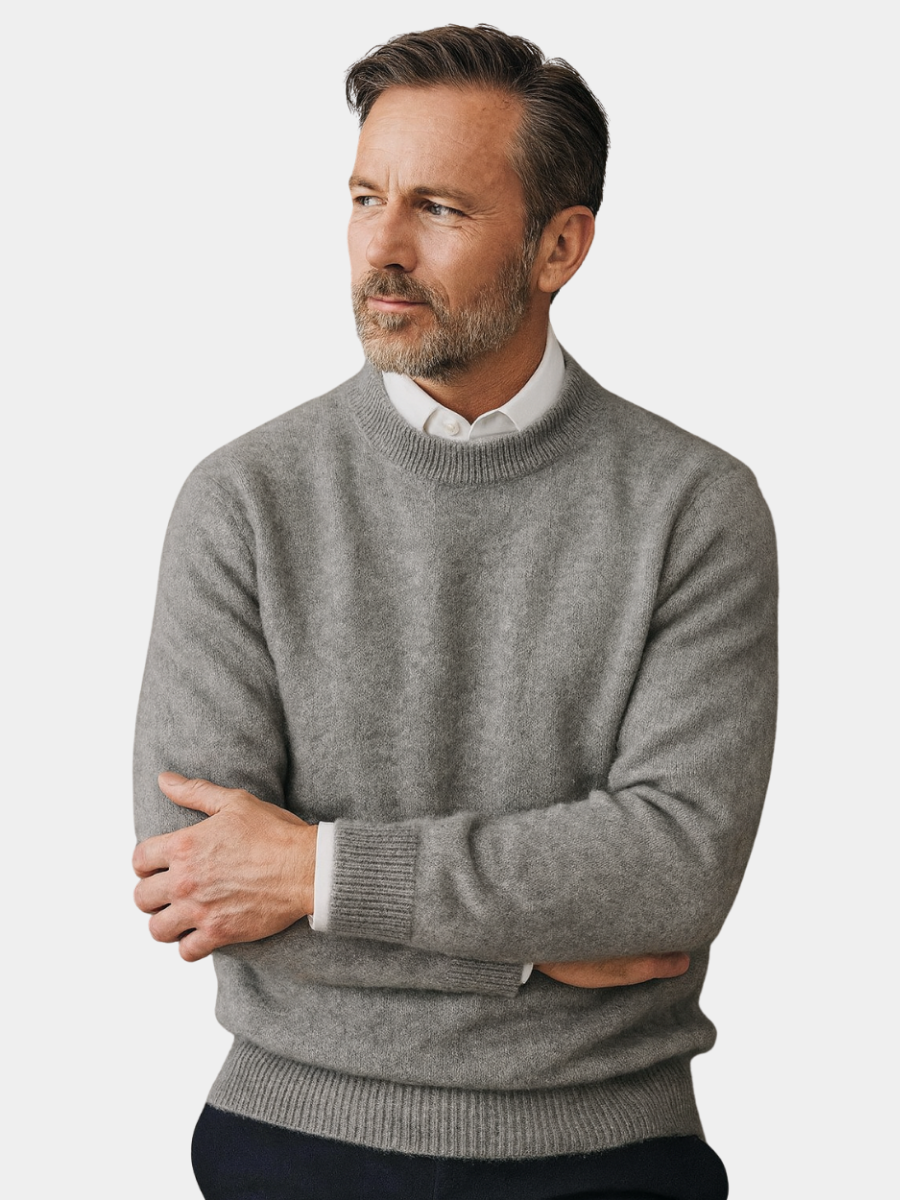 Pull homme cachemire doux et polyvalent