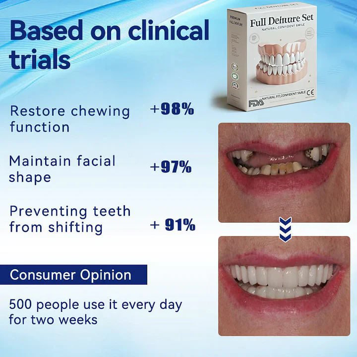 Prothèse dentaire modelable antidérapante hygiénique – Image 9