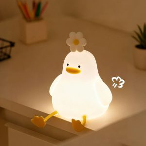 Canard à fleurs