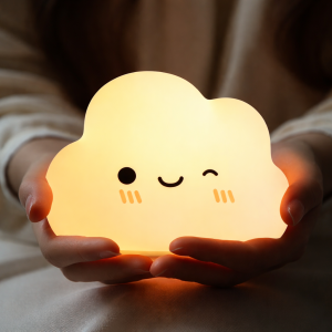 Veilleuse bébé nuage lumière douce rechargeable