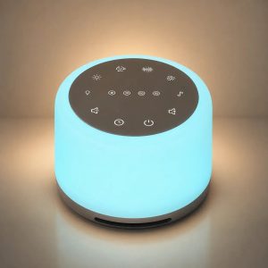 Veilleuse pour bébé et adulte sons apaisants autonomie 20h