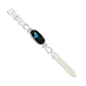 Bracelet papillon blanc perle