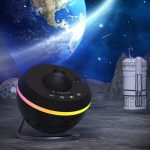 Projecteur d'étoiles LED RGB télécommande et minuterie