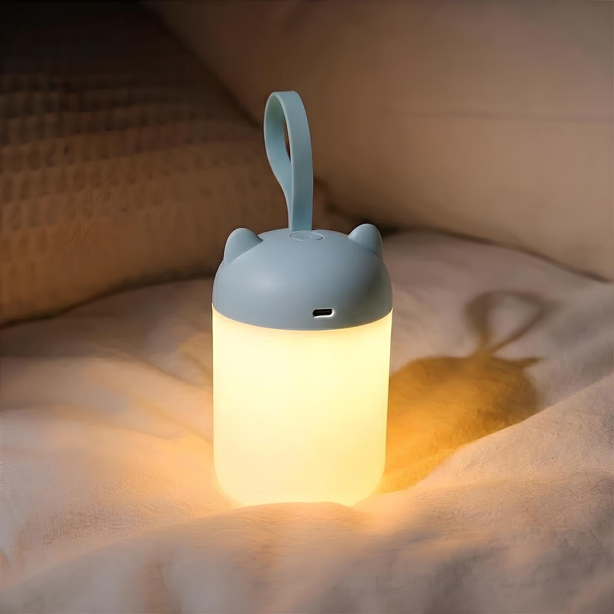 Veilleuse bébé lumière douce non éblouissante nomade – Image 3