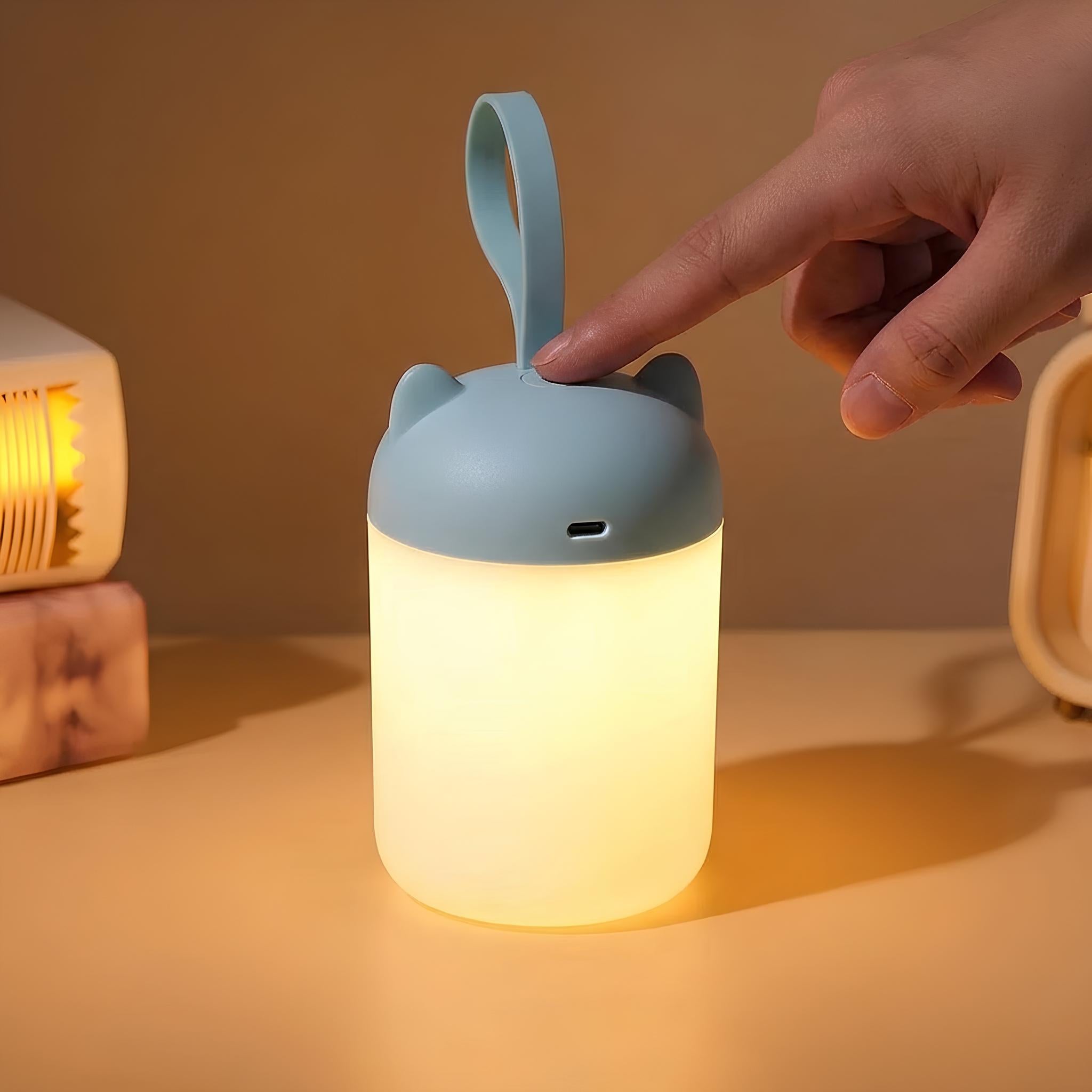 Veilleuse bébé lumière douce non éblouissante nomade – Image 5