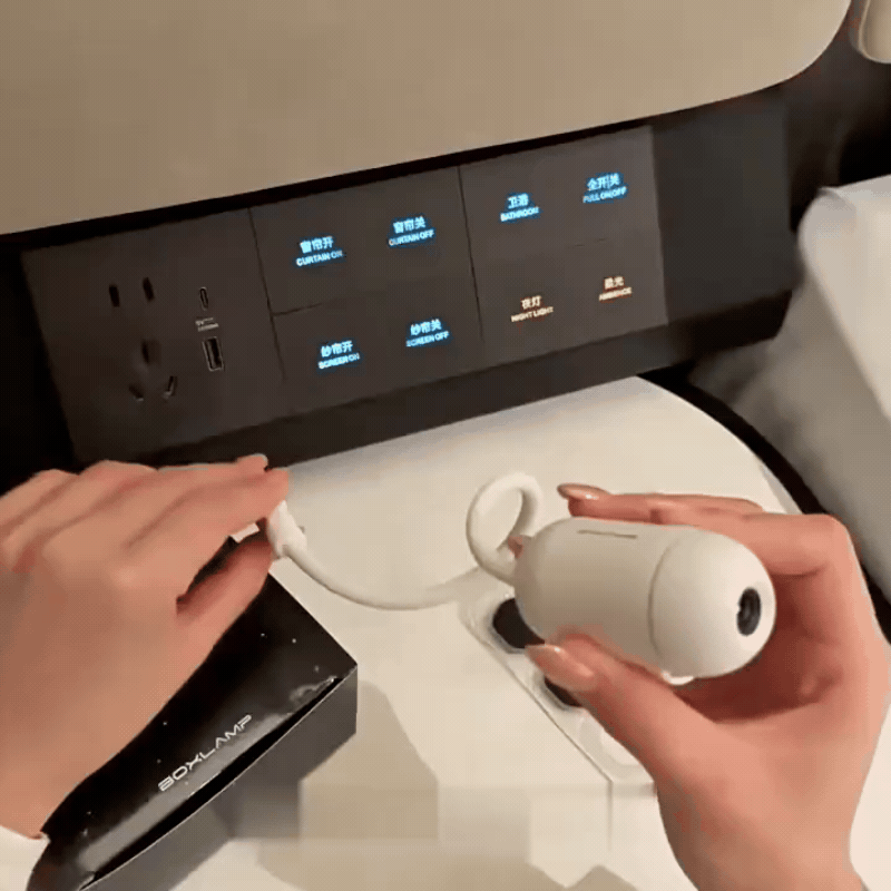 Projecteur galaxie veilleuse USB avec films interchangeables – Image 10