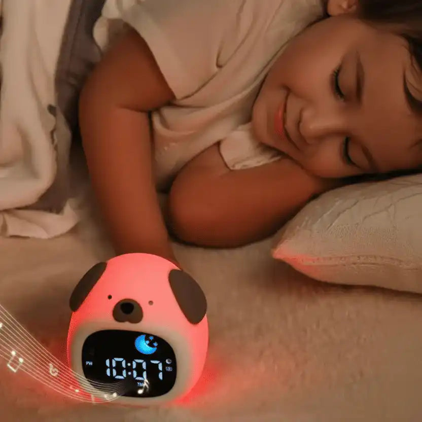 Réveil enfant lumineux entraîneur de sommeil tactile USB – Image 7