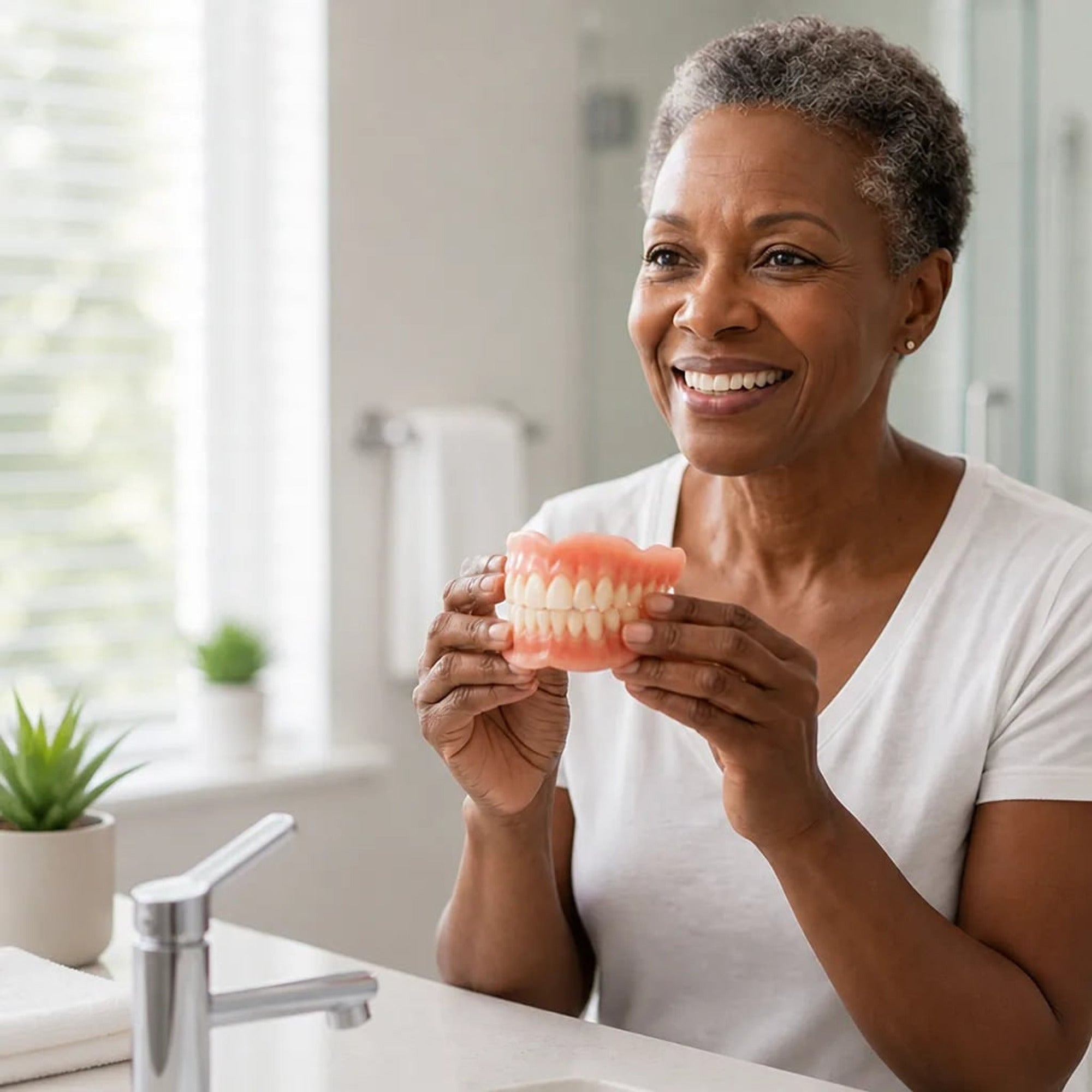 Dentier personnalisé thermoformable sans adhésif – Image 2