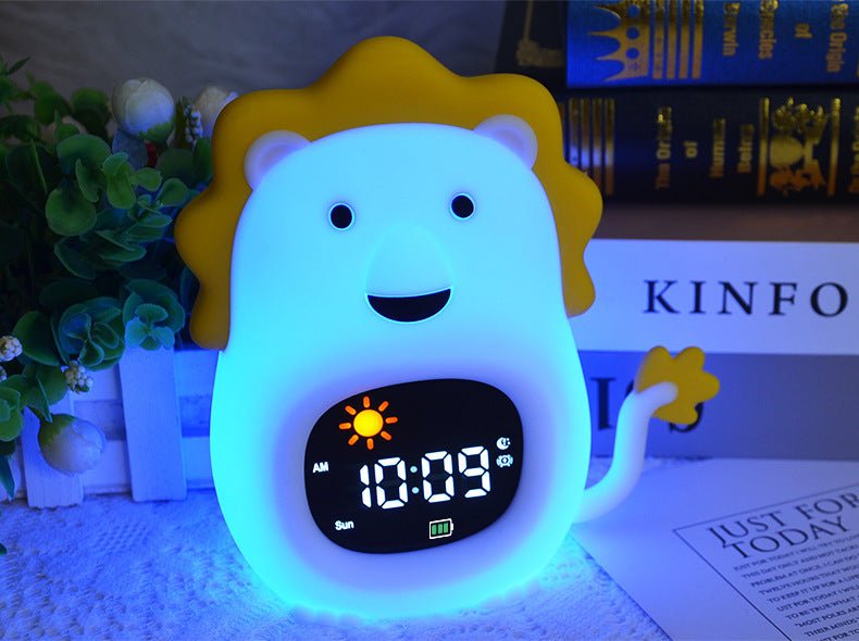 Réveil enfant lumineux entraîneur de sommeil tactile USB – Image 9