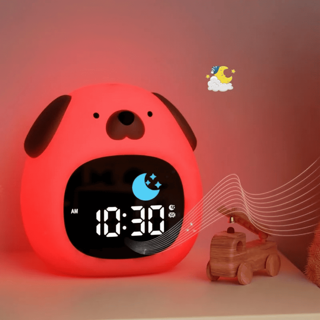 Réveil enfant lumineux entraîneur de sommeil tactile USB – Image 6