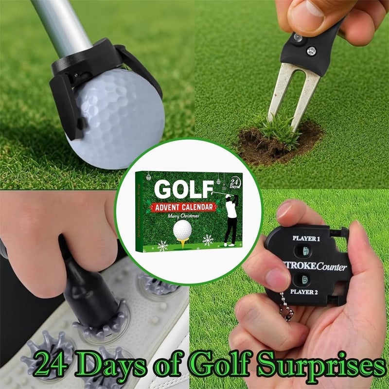 Calendrier de l'Avent Golf compact papier haute qualité – Image 11