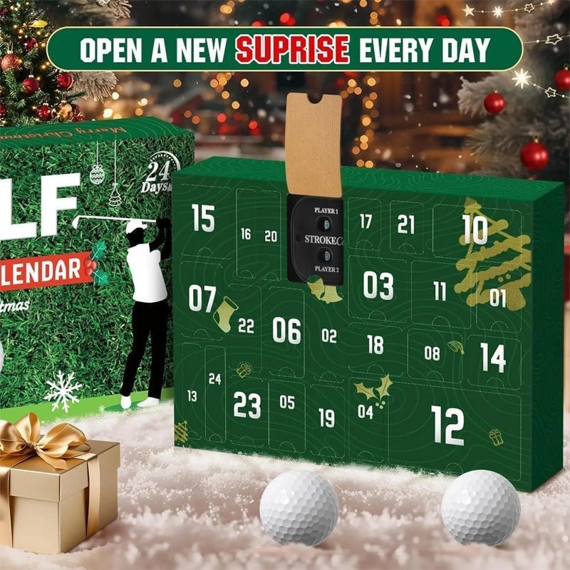 Calendrier de l'Avent Golf compact papier haute qualité – Image 6