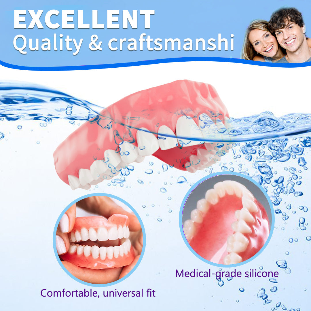 Dentier personnalisé, ajustement sécurisé, teintes naturelles – Image 10