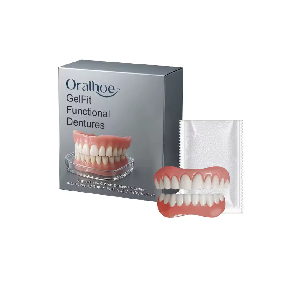 Dentier personnalisé, ajustement sécurisé, teintes naturelles – Image 2