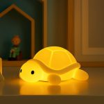 Veilleuse bébé tactile 6 couleurs silicone souple
