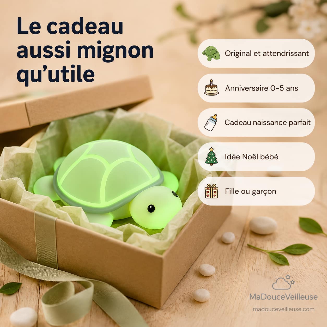 Veilleuse bébé tactile 6 couleurs silicone souple – Image 8